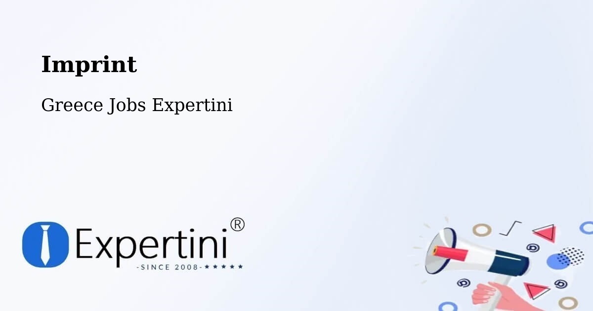 Imprint – Andravída - Greece Jobs Expertini